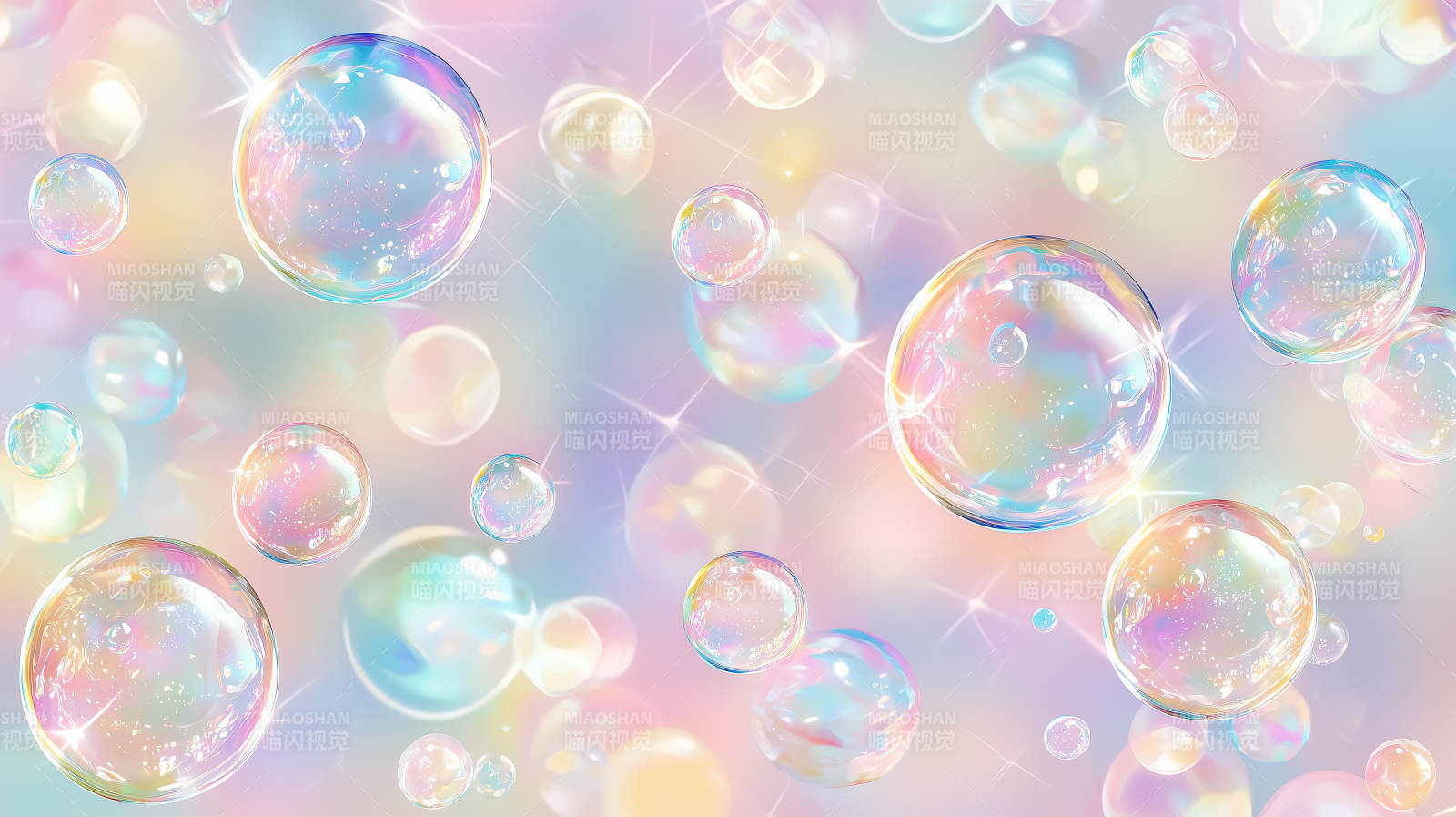 梦幻泡泡背景图图片
