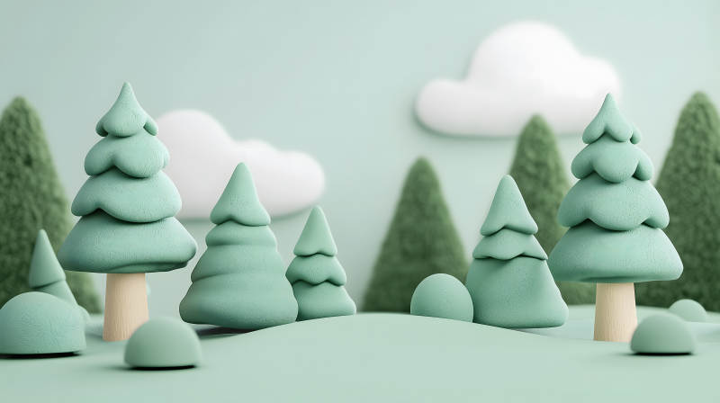 梦幻森林的童话世界图片