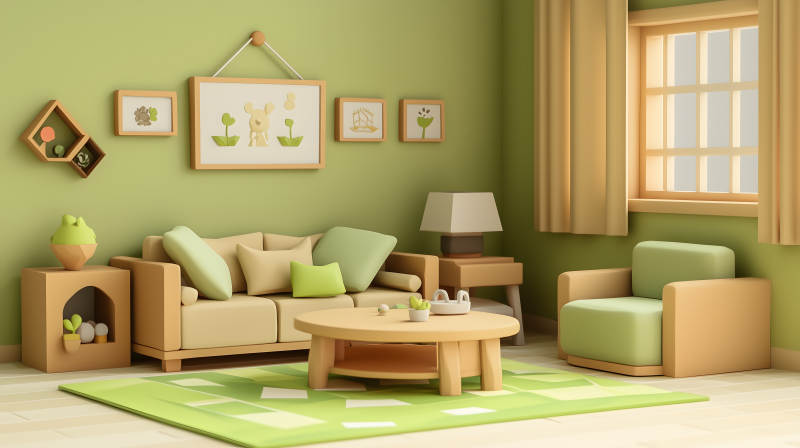 简约风格的家居生活图片