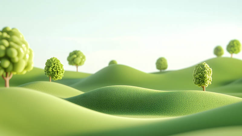 绿野仙踪般的清新世界图片