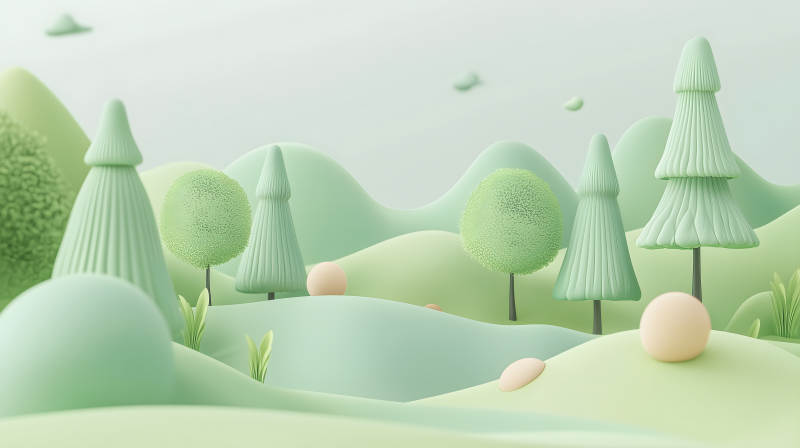 绿野仙踪般的清新世界图片