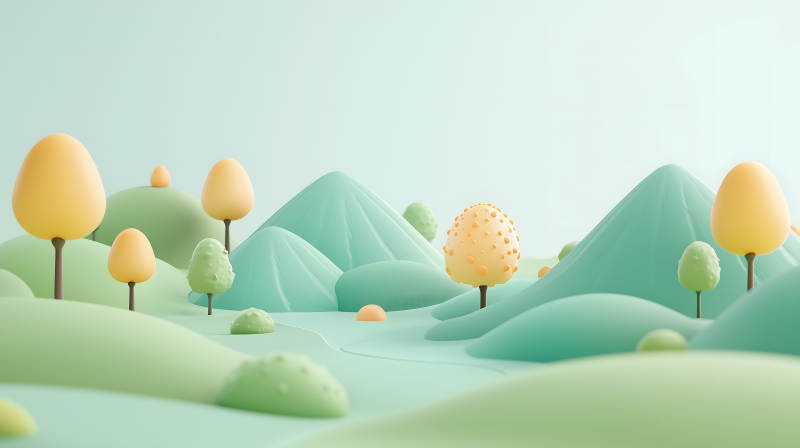 绿野仙踪般的清新世界图片