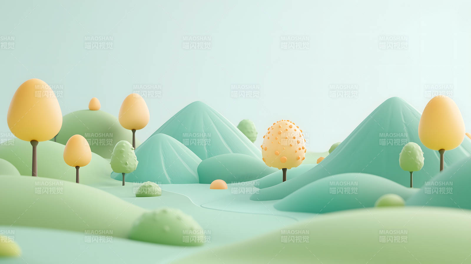 绿野仙踪般的清新世界图片