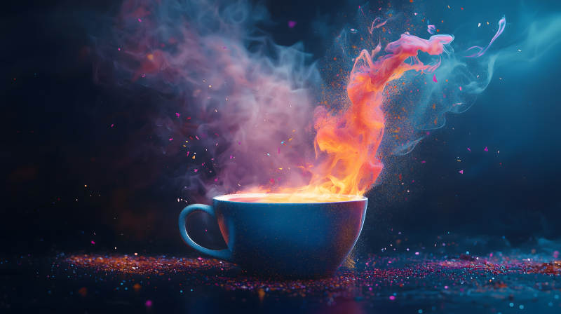 氤氲茶香的奇幻之旅图片