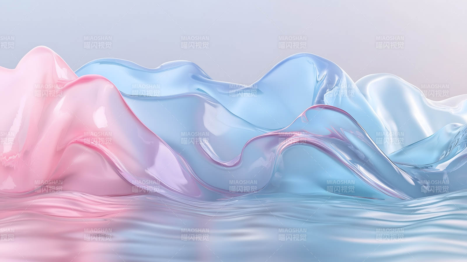 流体艺术的轻盈之舞图片