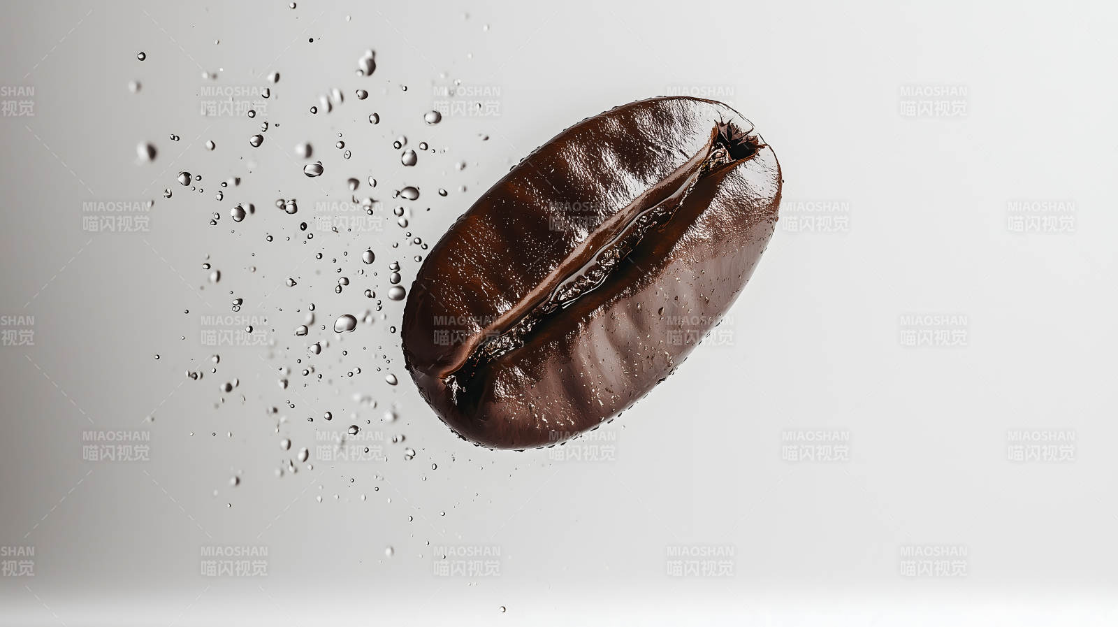 咖啡豆的华丽绽放图片