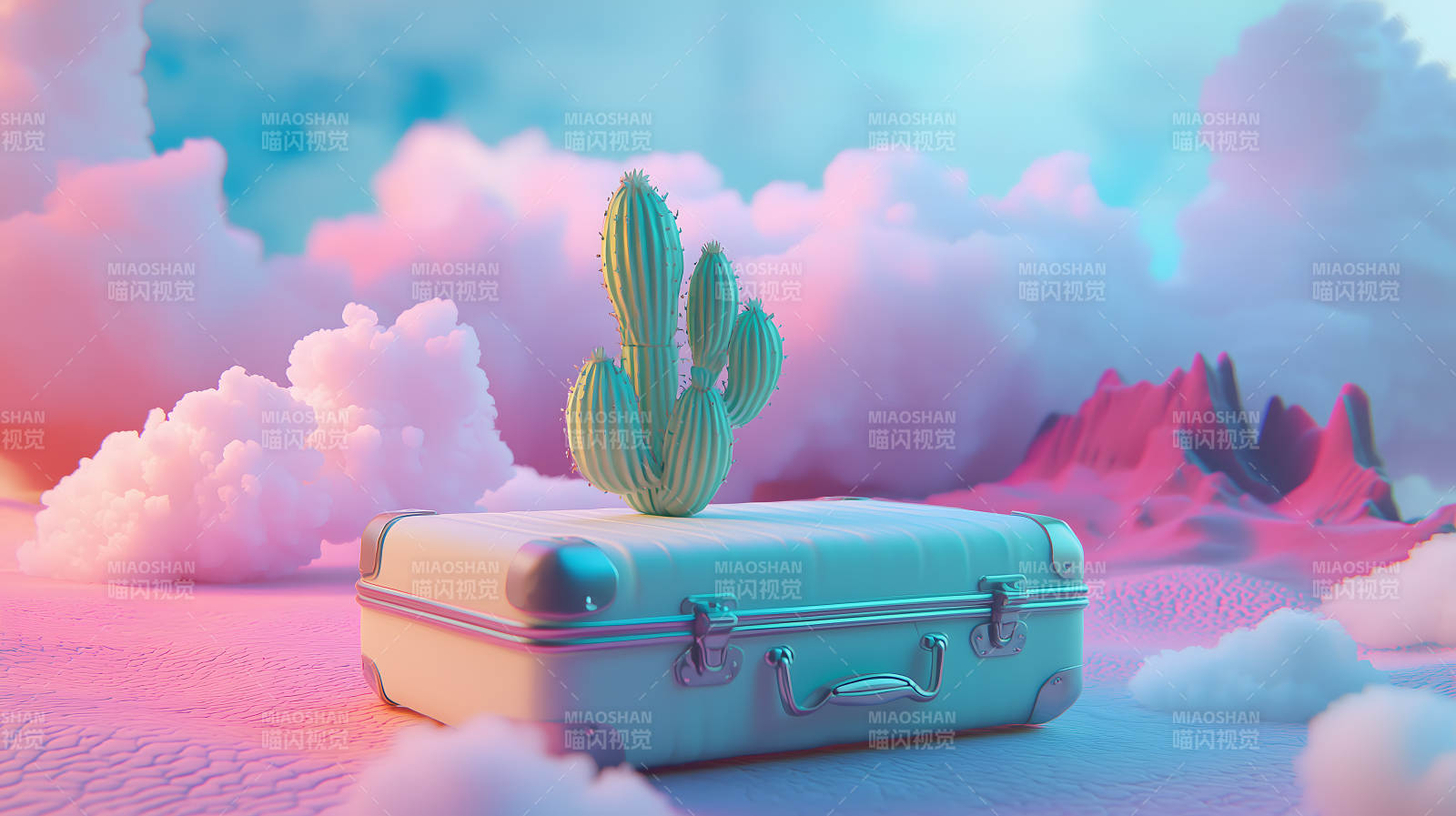 梦幻仙人掌旅行图片