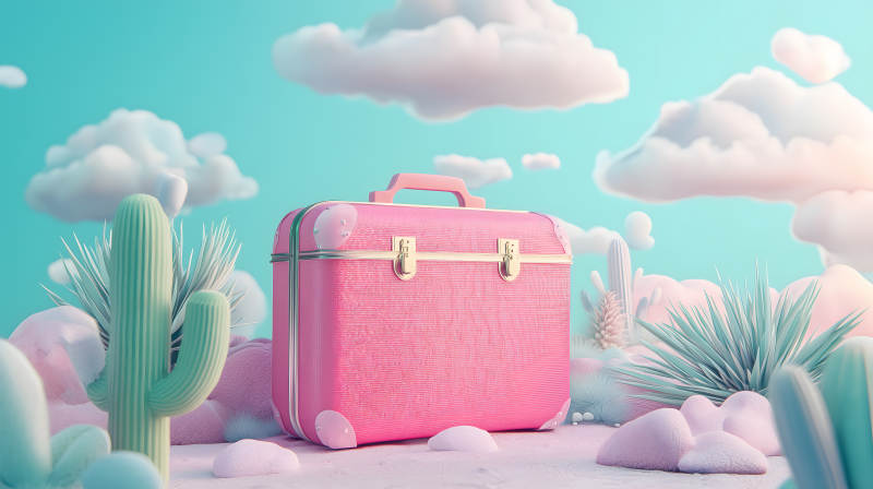 梦幻仙人掌旅行图片