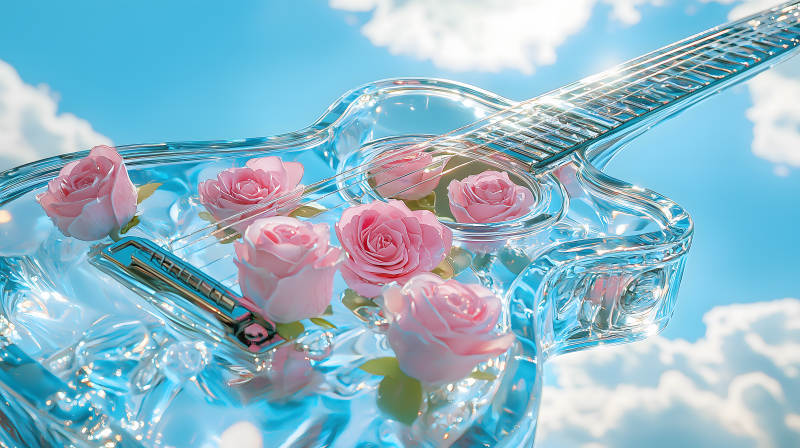 水晶玫瑰的梦幻乐章图片