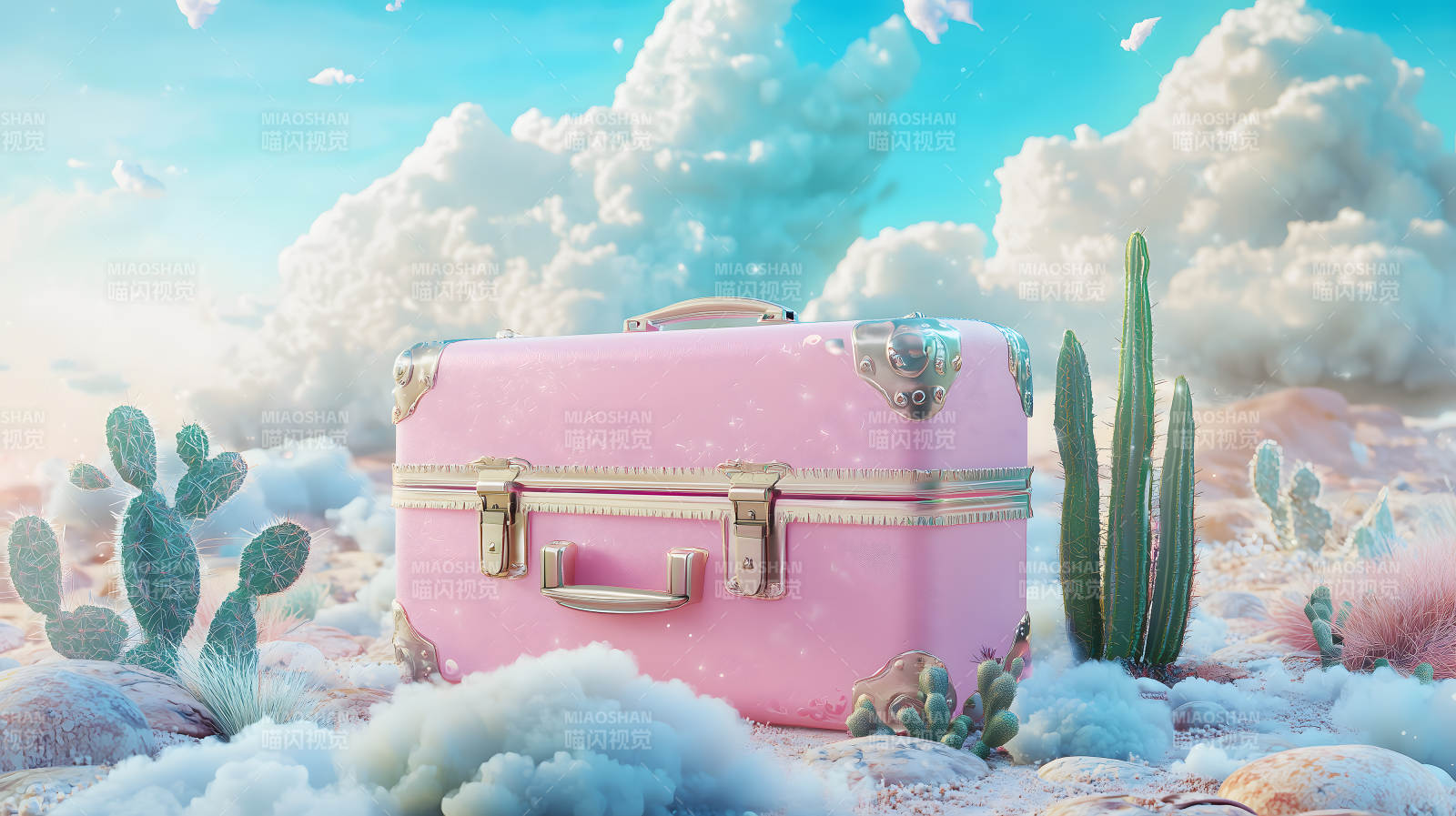 梦幻仙人掌旅行图片