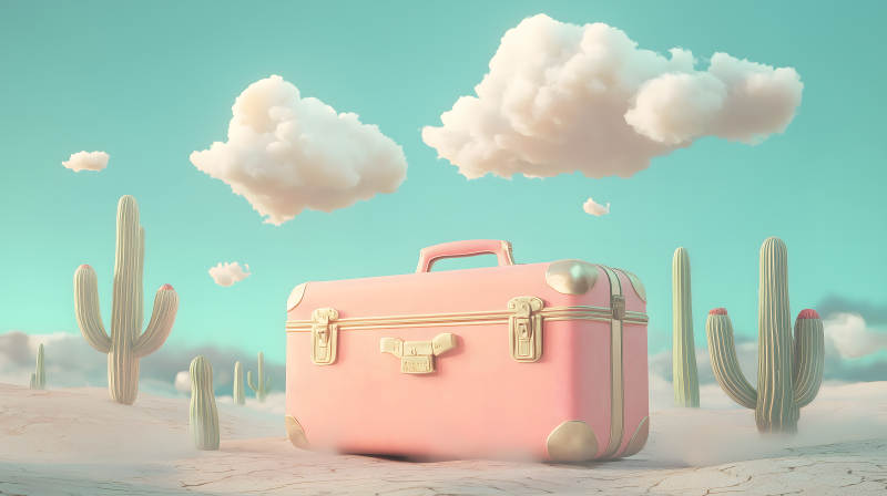 梦幻仙人掌旅行图片