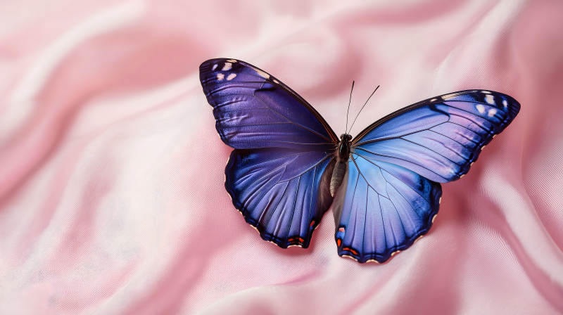 优雅蝴蝶的轻柔之舞图片