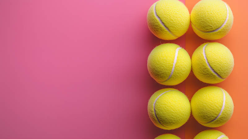 活力四射的网球运动图片