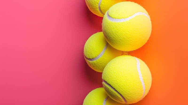 活力四射的网球运动图片