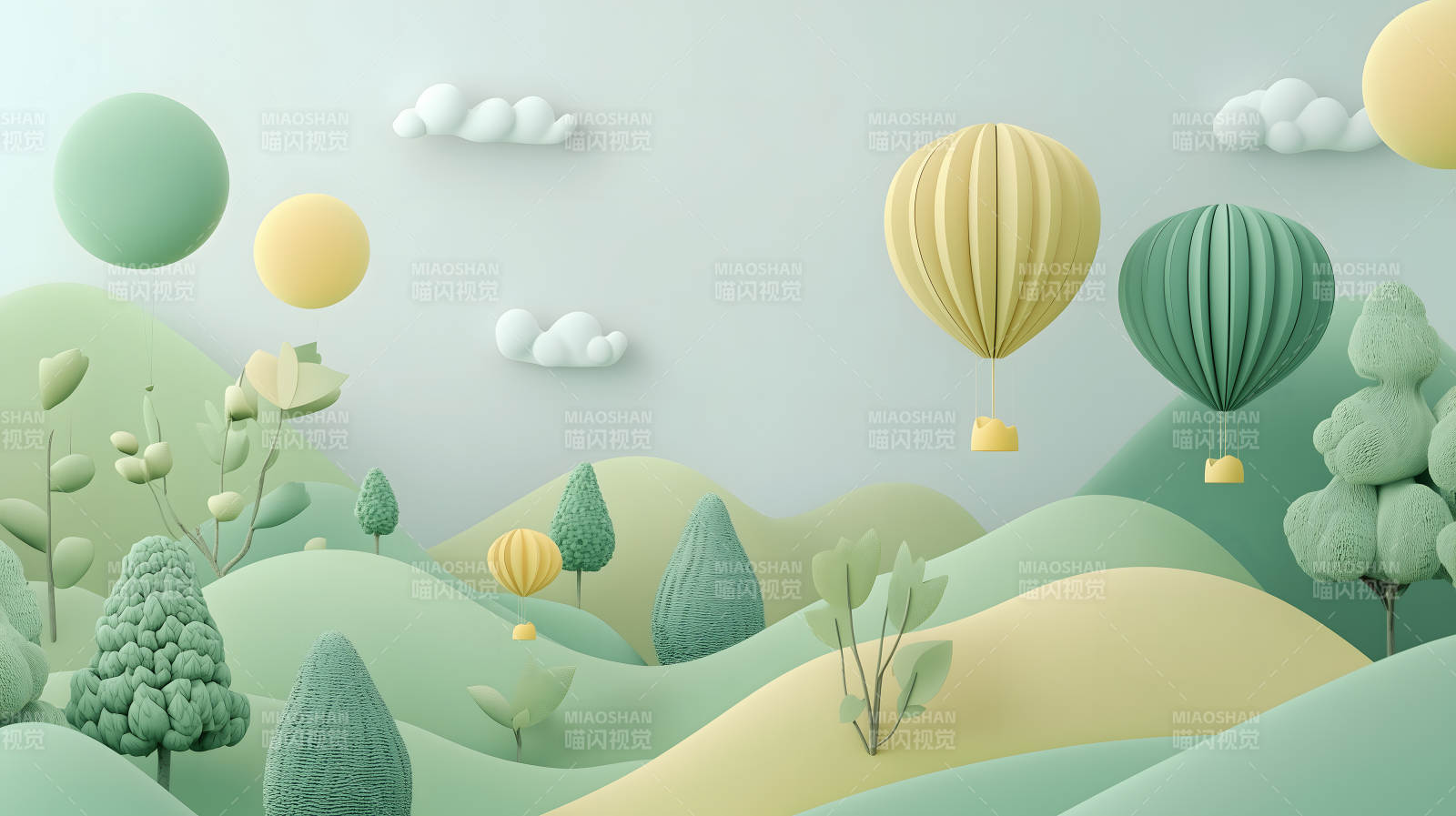 清新治愈的童话世界图片