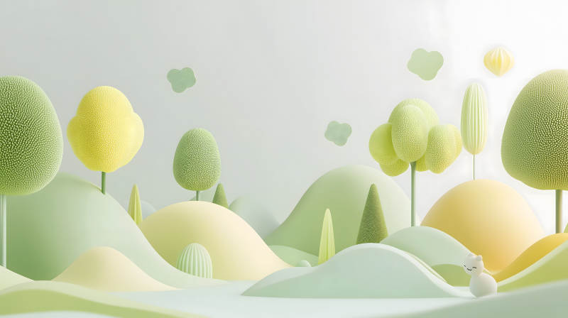 清新治愈的童话世界图片