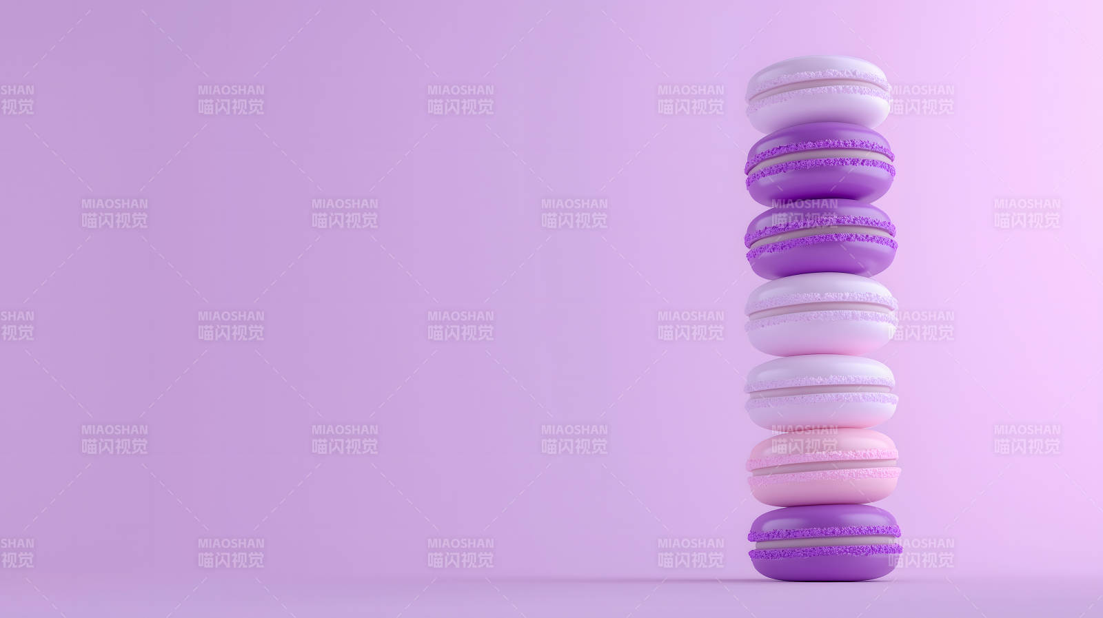 马卡龙的甜蜜絮语图片