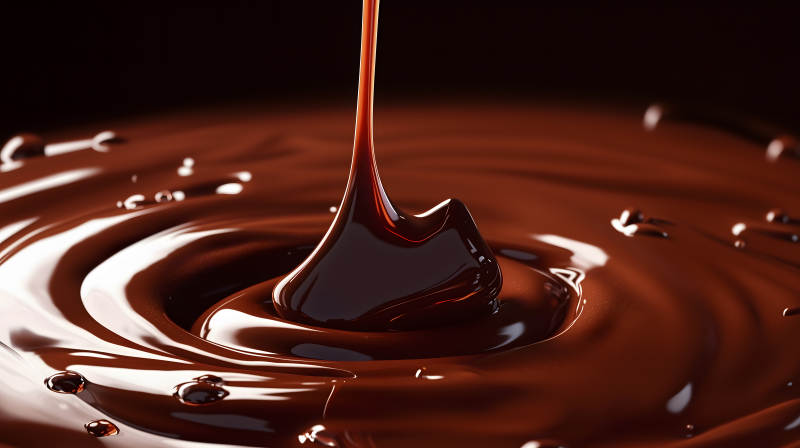 丝滑浓醇的巧克力诱惑图片