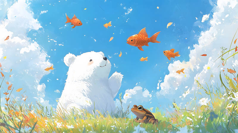 童话世界的奇妙相遇图片