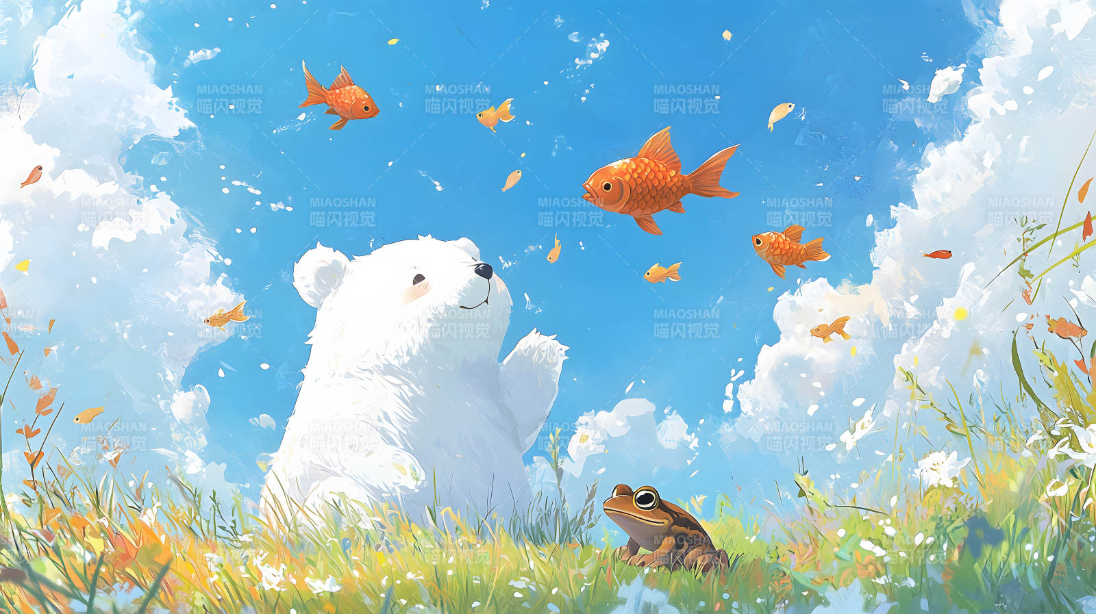 童话世界的奇妙相遇图片