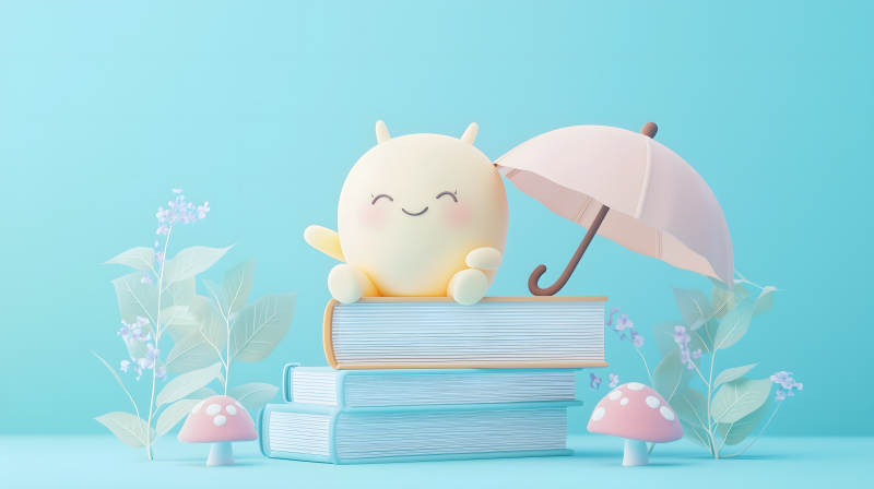 童趣治愈的阅读时光图片