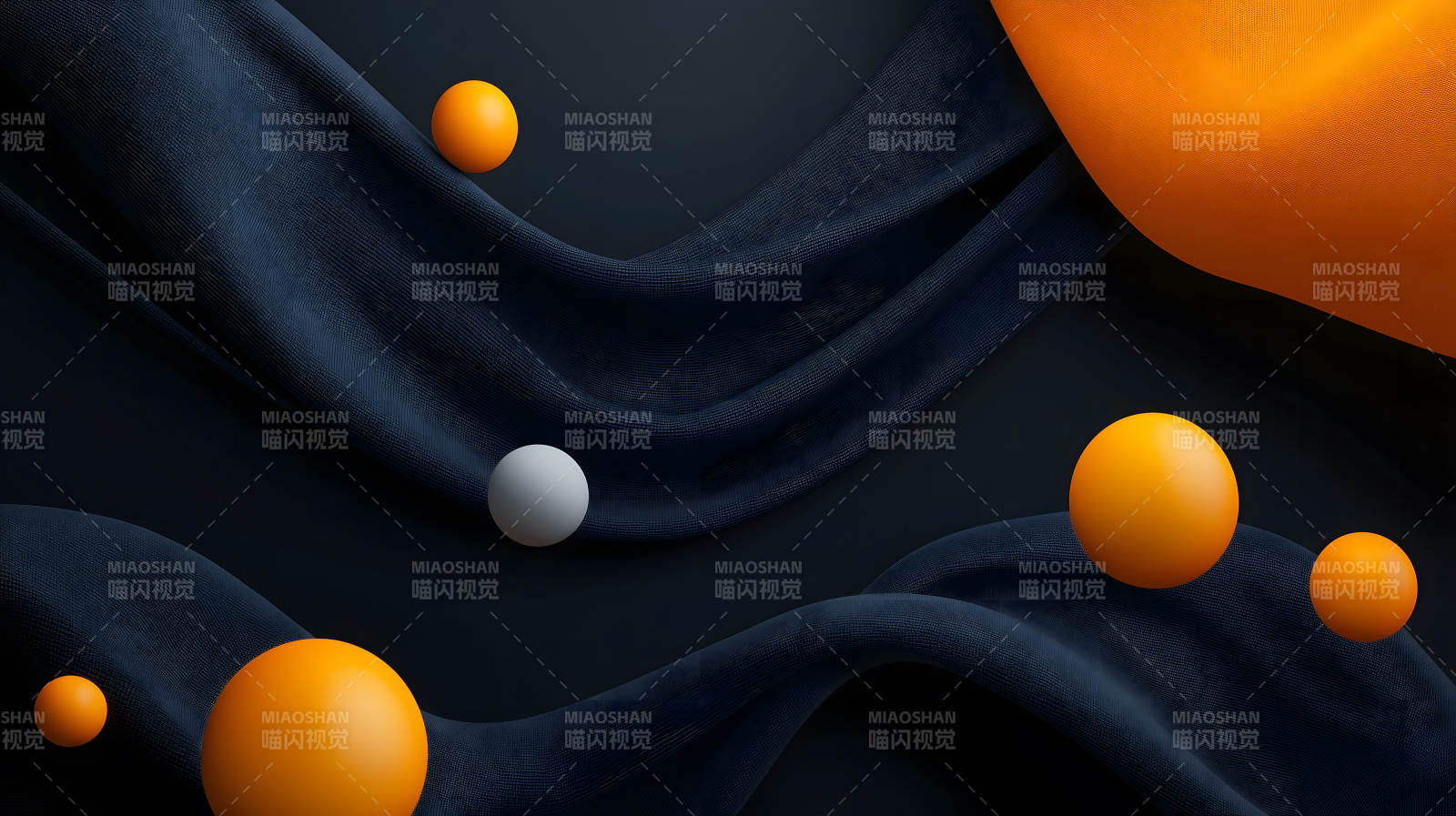 律动空间中的色彩圆舞图片