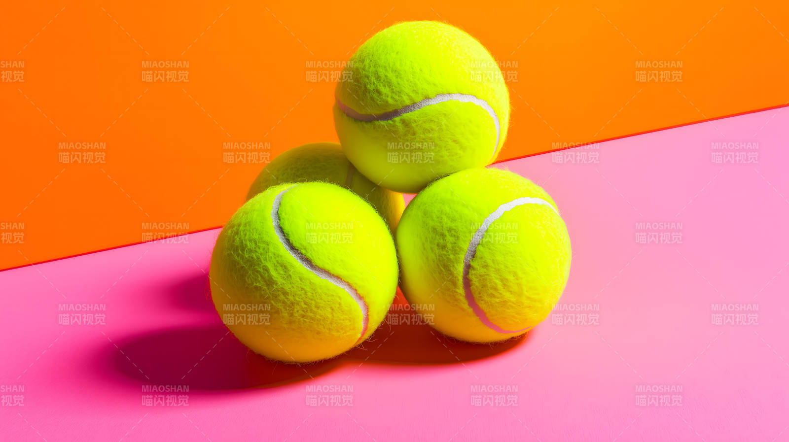 活力四射的网球运动图片