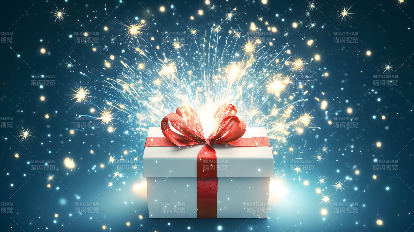 开启惊喜的瞬间图片