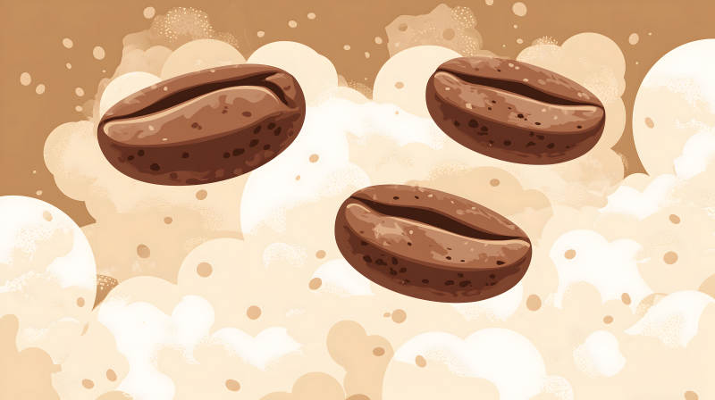 香醇咖啡的梦幻意境图片