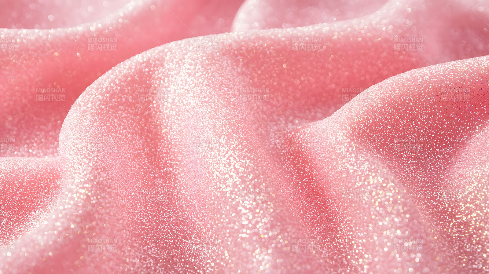 闪耀光泽的粉色丝绸图片