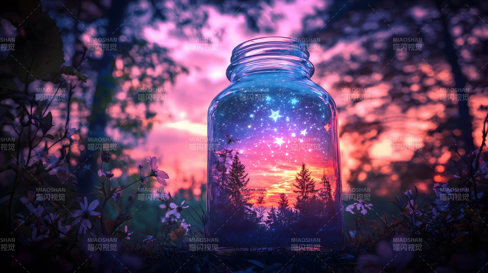 仲夏夜之梦的光影图片