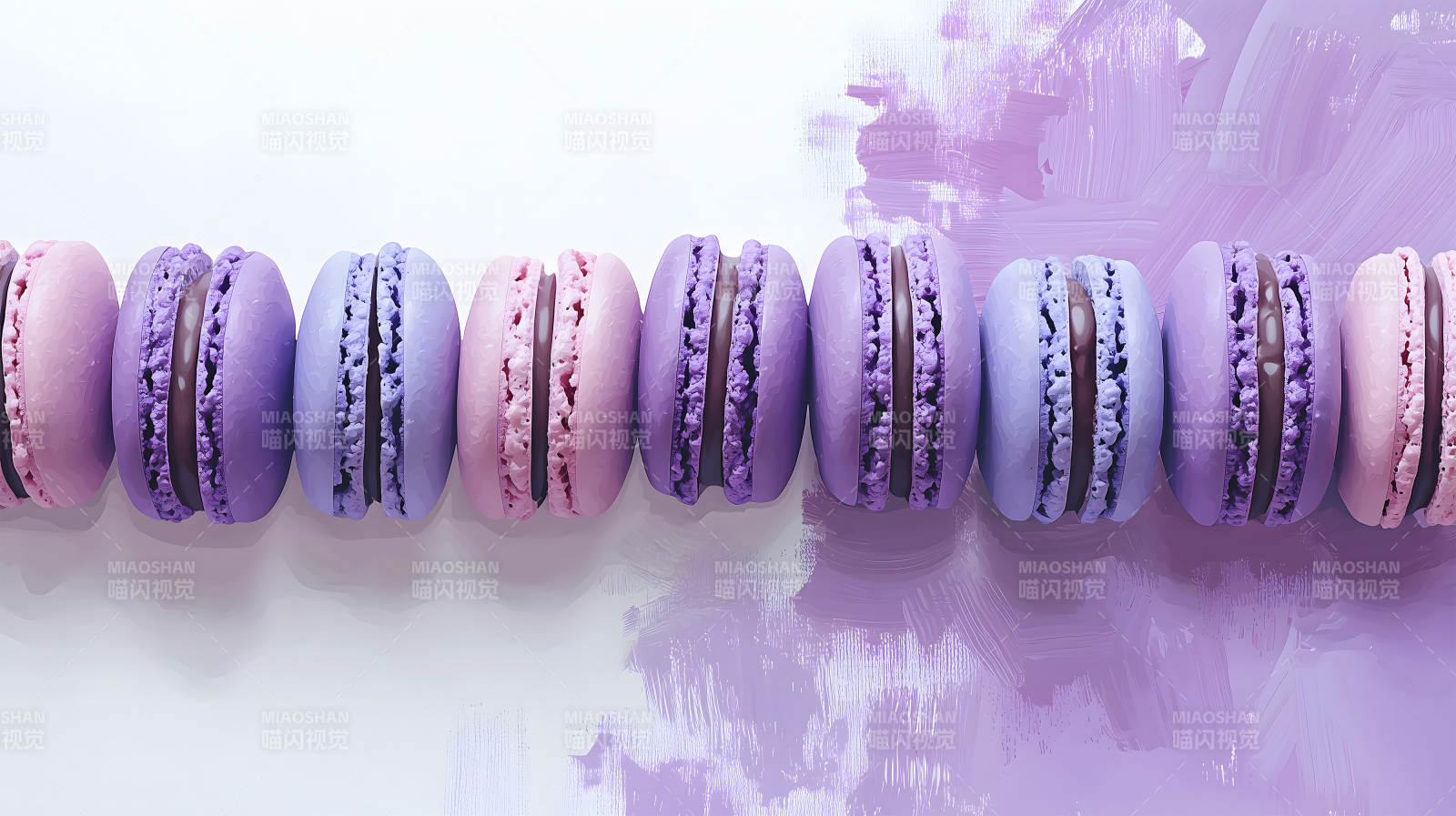 马卡龙的甜蜜絮语图片