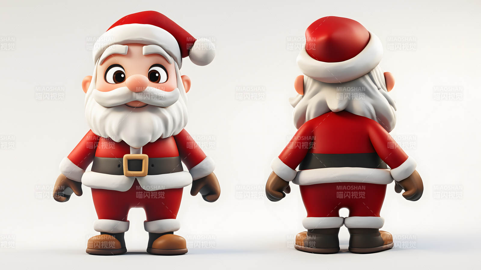 萌趣圣诞老人佳节图片