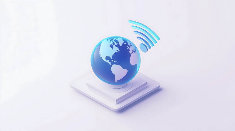 蓝色星球的科技之光图片