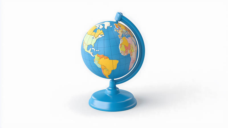 蓝色星球的科技之光图片