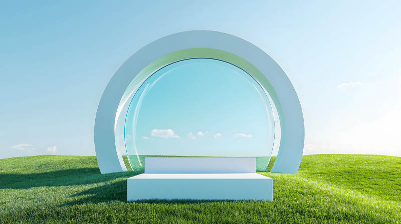 绿野仙境中的未来之门图片