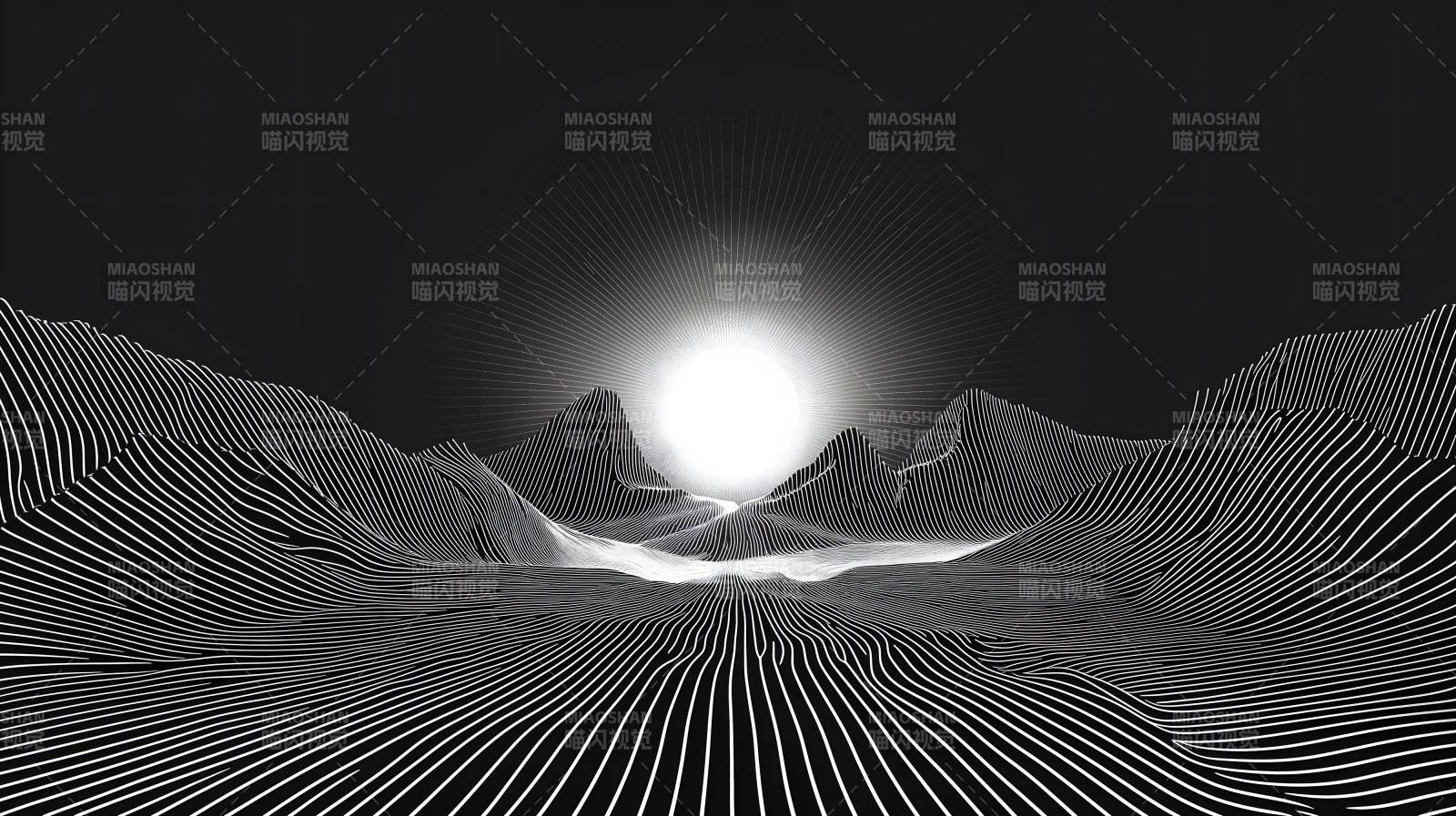 极简主义线条艺术图片