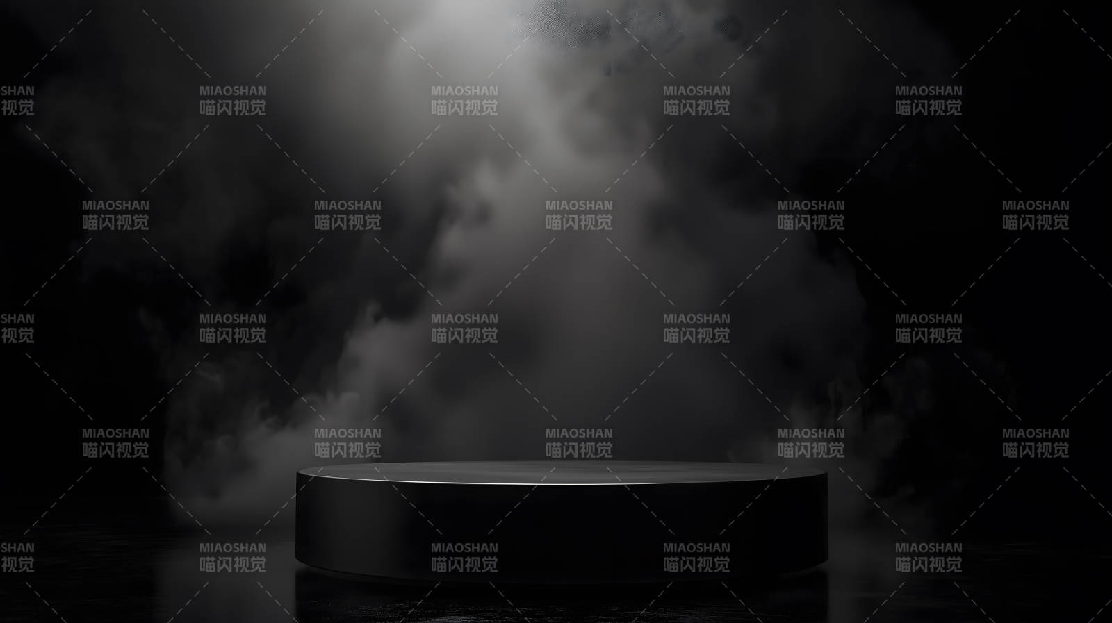 神秘舞台的聚光灯图片