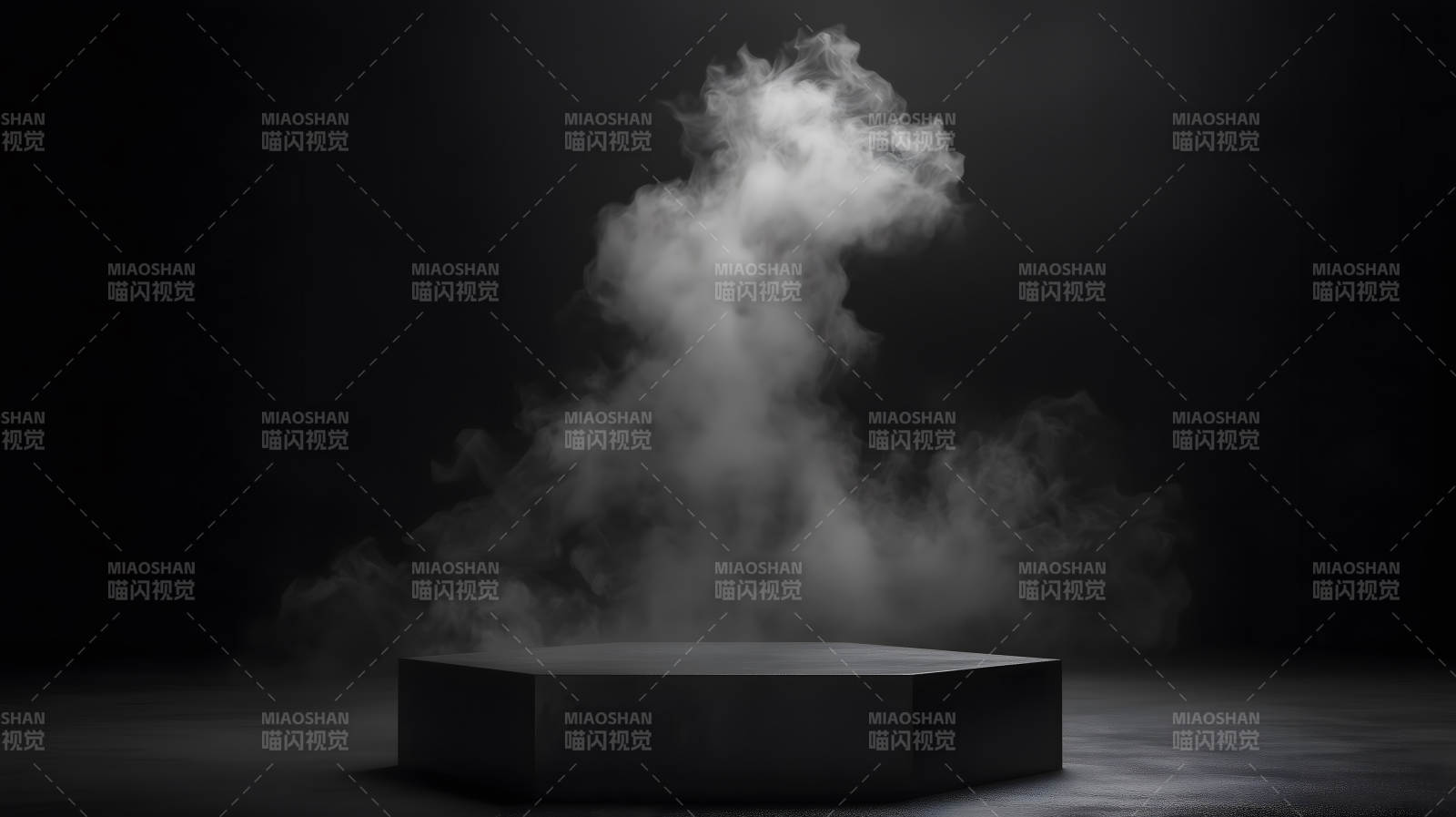 神秘舞台的聚光灯图片