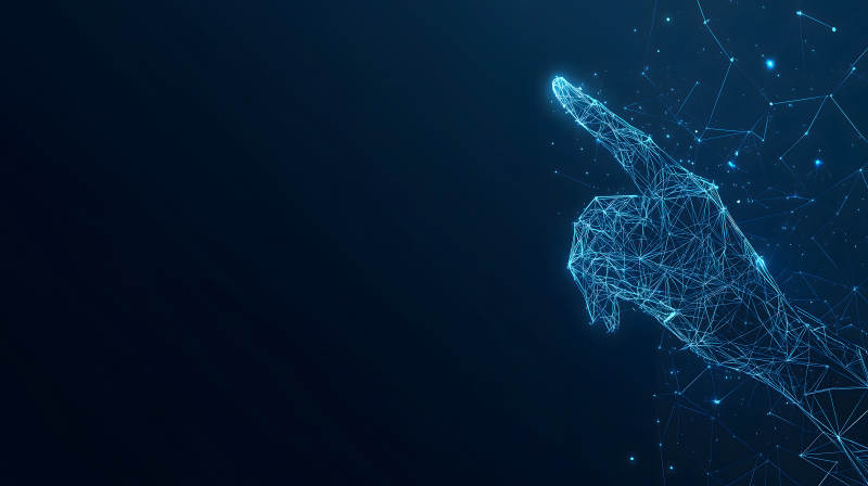 未来科技触控交互图片