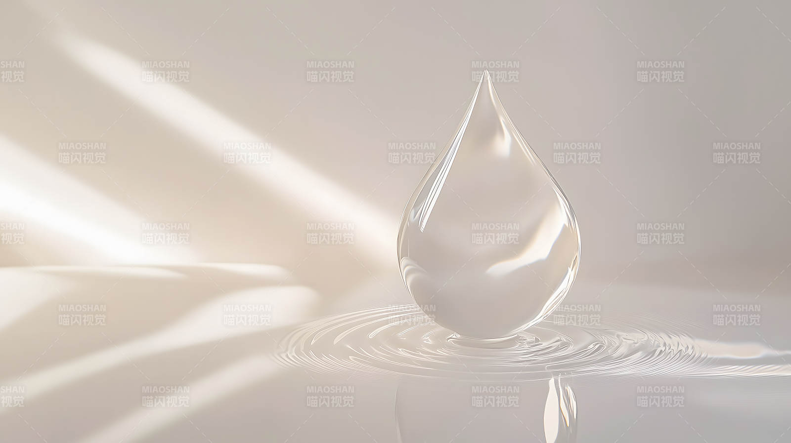 纯净水滴的艺术图片