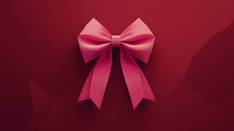 优雅丝带的温柔光影图片