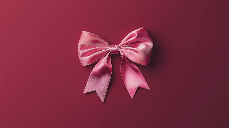 优雅丝带的温柔光影图片