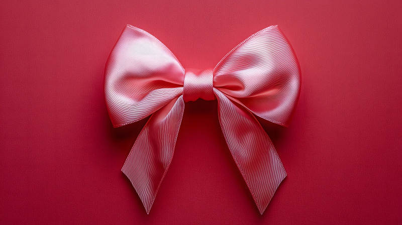 优雅丝带的温柔光影图片