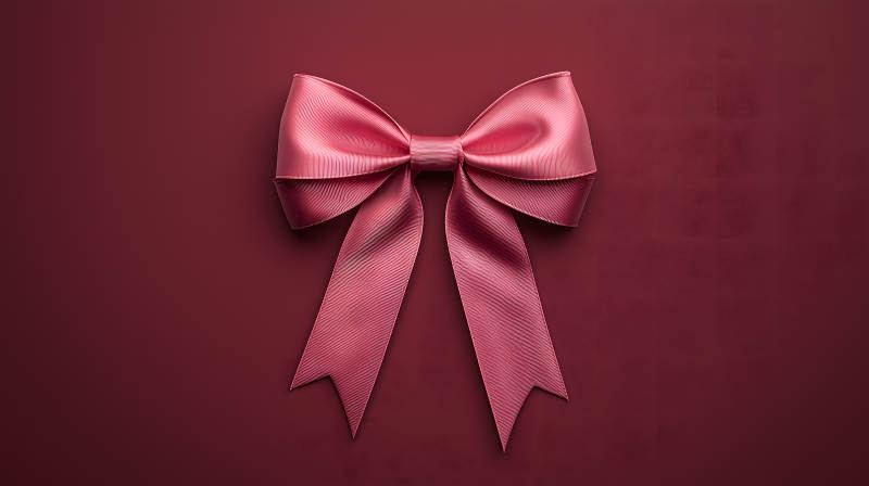 优雅丝带的温柔光影图片