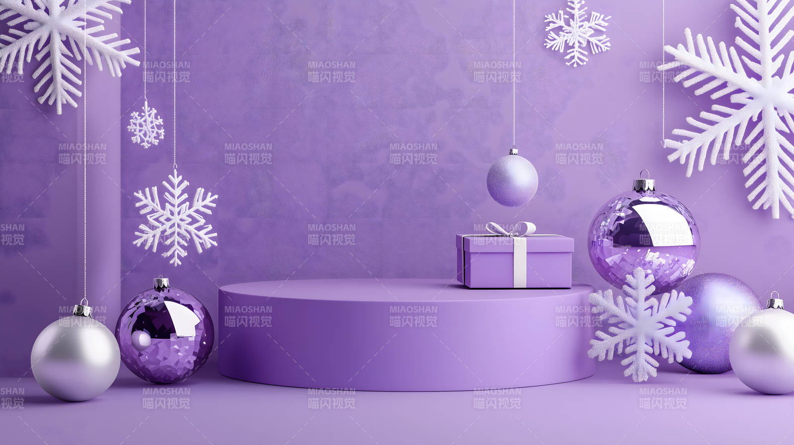 圣诞礼物的梦幻舞台图片
