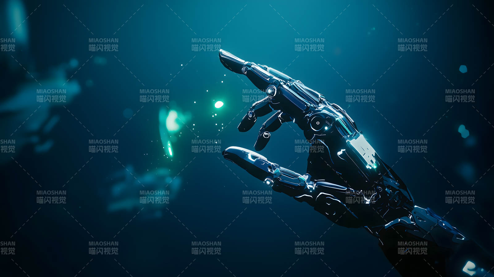 未来科技触控交互图片