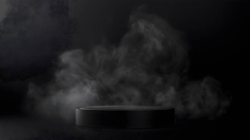 神秘舞台的聚光灯图片