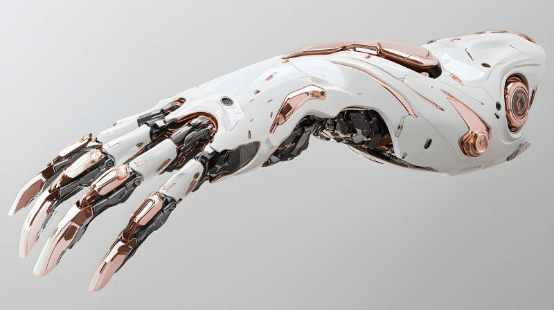 未来科技机械手图片