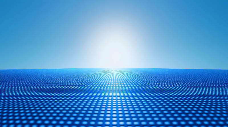 蓝色波点科技视界图片